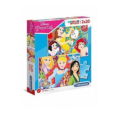 פאזל נסיכות 2X20 חלקים | חנות מקוונת ALONIT