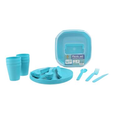סט פיקניק כלים רב פעמי ל 6 סועדים | חנות מקוונת ALONIT