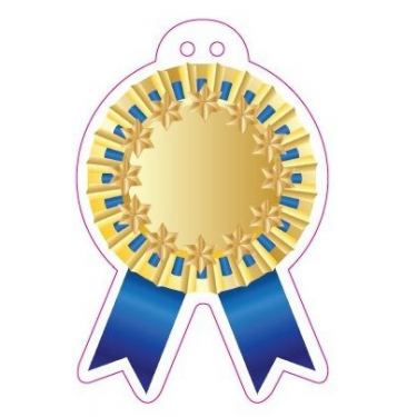 מדליה זהב - כחול 18 יח' | חנות מקוונת ALONIT