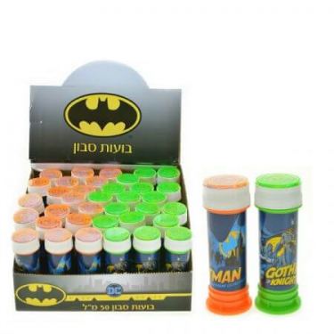 בקבוק בועות סבון 50 מל - באטמן | חנות מקוונת ALONIT