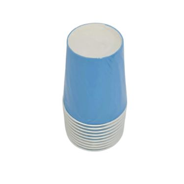 כוס נייר 9 אינטש (10 יח') תכלת | חנות מקוונת ALONIT