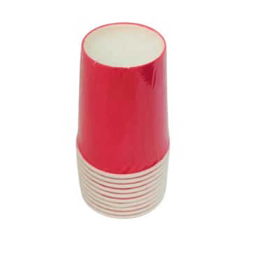 כוס נייר 9 אינטש (10 יח') אדום | חנות מקוונת ALONIT