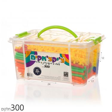 קשקשים 300 חלקים בקופסא | חנות מקוונת ALONIT