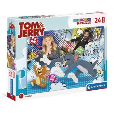 פאזל מקסי טום וגרי 24 חלקים פאזל מקסי טום וגרי 24 חלקים | חנות מקוונת ALONIT