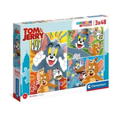 פאזל טום וגרי 3X48 | חנות מקוונת ALONIT