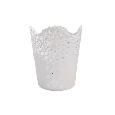 סלסלה לבית מקושטת לבן | חנות מקוונת ALONIT