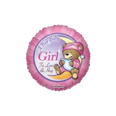 בלון מיילר GIRL דובי על כוכב 18 אינטש | חנות מקוונת ALONIT