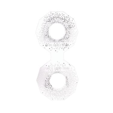 חבק נייר למפיות - (6 יח') - לבן-כסף - פסח שמח וכשר | חנות מקוונת ALONIT