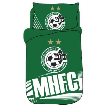 סט מצעים יחיד מכבי חיפה סט מצעים יחיד מכבי חיפה | חנות מקוונת ALONIT