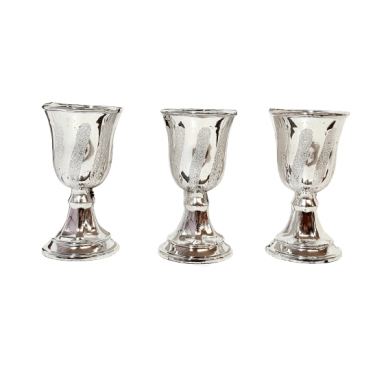 גביע יין כסף 12 יח | חנות מקוונת ALONIT