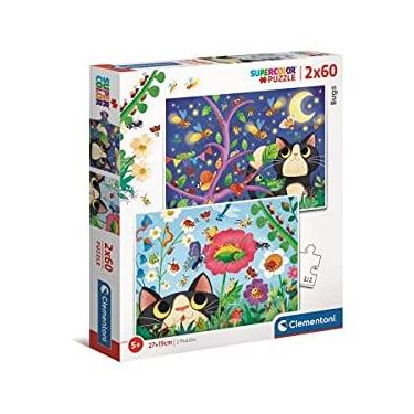 פאזל חרקים 2X60 | חנות מקוונת ALONIT