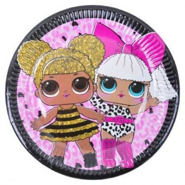 צלחות נייר 23 סמ 8 יח - לול מנומר VFMP | חנות מקוונת ALONIT