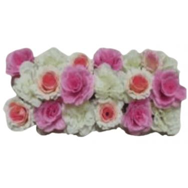 זר פרחים מרכז שולחן ורוד קרם | חנות מקוונת ALONIT