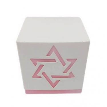 קופסאת קרטון מגן דוד 12 יחידות ורוד | חנות מקוונת ALONIT