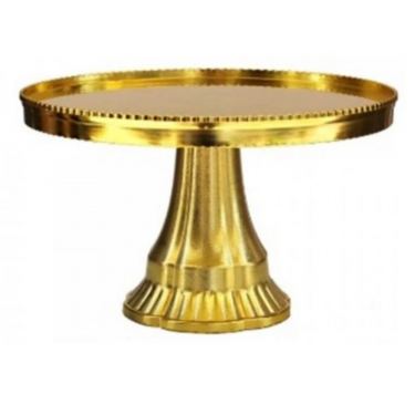 סטנד פלסטיק לעוגה 32 ס"מ זהב | חנות מקוונת ALONIT