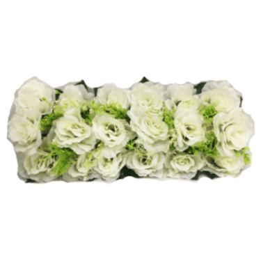 זר פרחים מרכז שולחן לבן | חנות מקוונת ALONIT