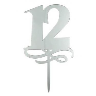 טופר בת מצווה לעוגה כסף | חנות מקוונת ALONIT