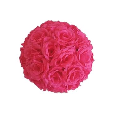כדור פרחים לעיצוב שולחן פוקסיה | חנות מקוונת ALONIT