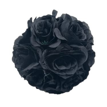 כדור פרחים לעיצוב שולחן שחור | חנות מקוונת ALONIT
