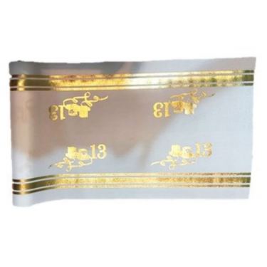 ראנר בר מצווה 36*2.2 מטר לבן וזהב | חנות מקוונת ALONIT