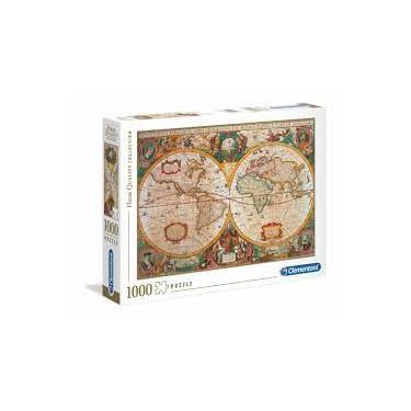 פאזל 1000 חלקים מפה עתיקה | חנות מקוונת ALONIT