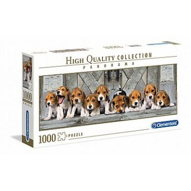 פאזל פנורמה כלבי ביגלס 1000 חלקים | חנות מקוונת ALONIT