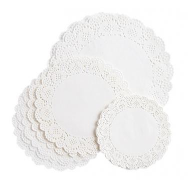 תחרה עגול לבן 26.7 ס"מ | חנות מקוונת ALONIT