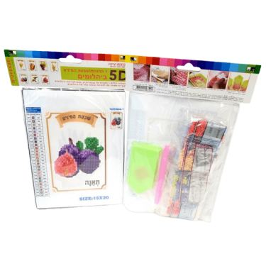 תמונות ביהלומים שבעת המינים 15X20 סמ 7 יח | חנות מקוונת ALONIT