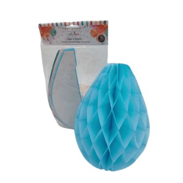 קישוט נייר נפתח בלון צבעוני 25 סמ 4 יח | חנות מקוונת ALONIT