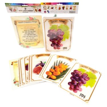 תמונות תלת מימד שבעת המינים 15X20 סמ 9 יח | חנות מקוונת ALONIT