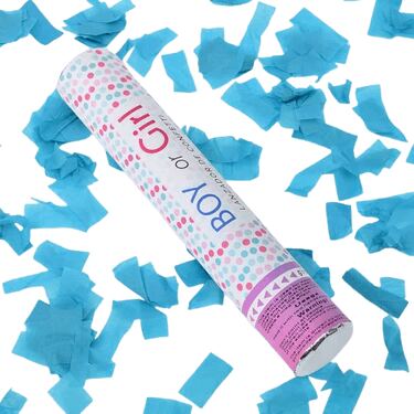 תותח קונפטי 30 ס"מ כחול תותח קונפטי 30 ס"מ כחול | חנות מקוונת ALONIT