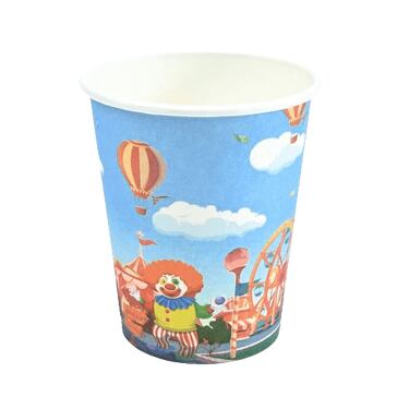 כוסות נייר ארוז 8 יח' סט קרקס | חנות מקוונת ALONIT