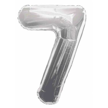 בלון מיילר 34 אינטש מספר 7 כסף | חנות מקוונת ALONIT