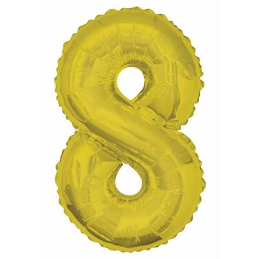 בלון מיילר 34 אינטש מספר 8 זהב | חנות מקוונת ALONIT