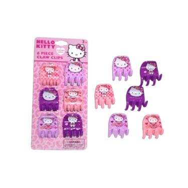 קליפס קפיצי לשיער הלו קיטי 6 יח | חנות מקוונת ALONIT