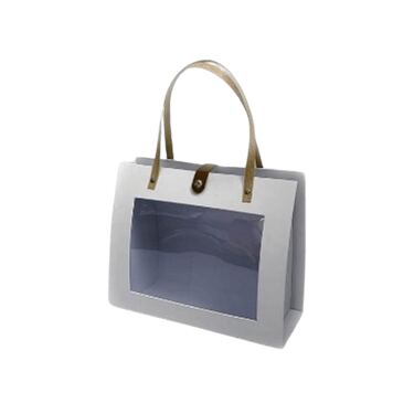 שקית קשיחה לבנה + חלון שקוף 28X24 | חנות מקוונת ALONIT