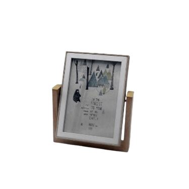 מסגרת עץ דו צדדית מסתובבת עם תמונה + מראה 18X21 | חנות מקוונת ALONIT