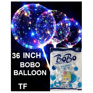 חבילת בלונים 36 אינטש BOBO TF מתוח באריזה 10 יח | חנות מקוונת ALONIT