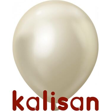 חבילת בלוני גומי 12 אינטש כרום חול לבן KALISAN 5011, фото 