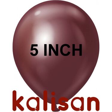 חבילת בלוני גומי 5 אינטש כרום בורגון KALISAN 5016 | חנות מקוונת ALONIT