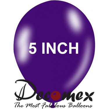 חבילת בלוני גומי 5 אינטש סגול 151 DECOMEX | חנות מקוונת ALONIT