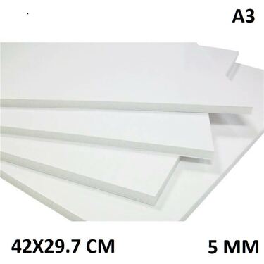 לוח קאפה לבן 29.7X42 ס"מ (A3) עובי 5 ממ דגם 2309 | חנות מקוונת ALONIT