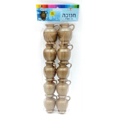 כד שמן חנוכה 7 סמ 10 יח | חנות מקוונת ALONIT