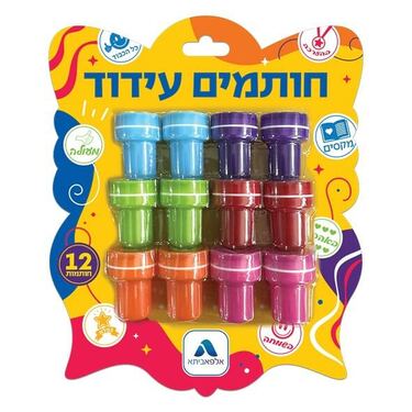חותמות עידוד 12 יח | חנות מקוונת ALONIT