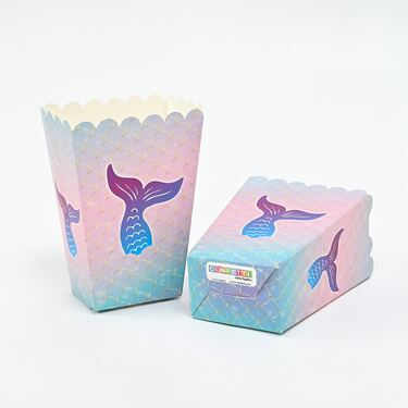 קופסאות פופקורן סט בת הים 6 יח' | חנות מקוונת ALONIT