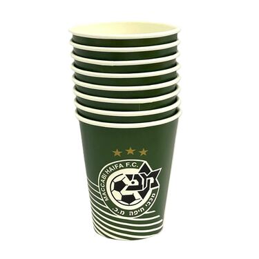 מארז כוסות חד פעמי מכבי חיפה מארז כוסות חד פעמי מכבי חיפה | חנות מקוונת ALONIT