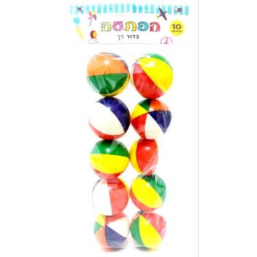 כדור פסים צבעוני 5.5 סמ | חנות מקוונת ALONIT