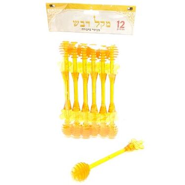 מקל דבש דבורה פלסטיק סמ 12 יח | חנות מקוונת ALONIT