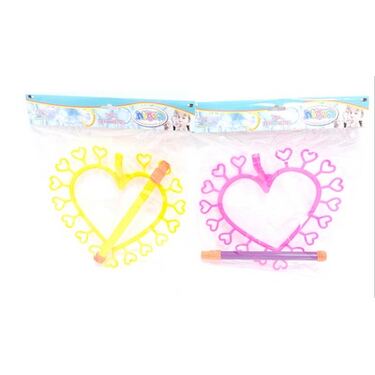 מקל בועות סבון לב לבבות צבעוני 25 סמ | חנות מקוונת ALONIT