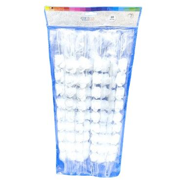 זר פרחוני לבן 48 סמ 10 יח | חנות מקוונת ALONIT